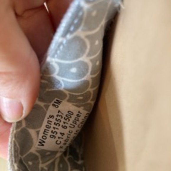 Sperry Espadrille Metallic silver sandals - Picture 4 of 4